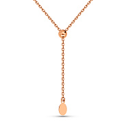 Золотое колье Fly с регулируемым размером (арт. 352415/1)