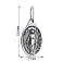 Срібна ладанка Божа Матір (арт. 7917/047пю) – зображення 2