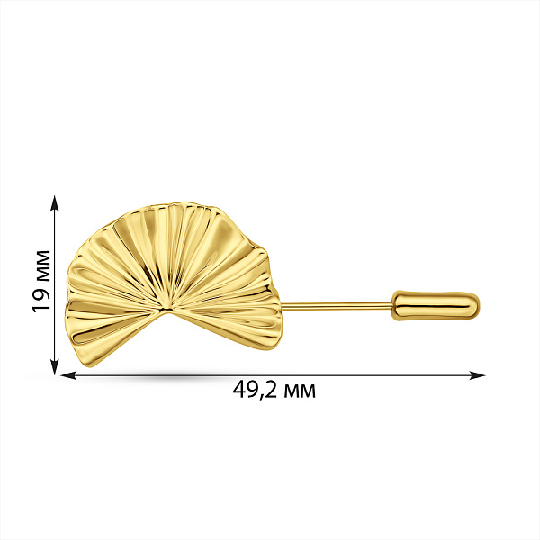 Золотая булавка Francelli (арт. 361422ж) – изображение 7