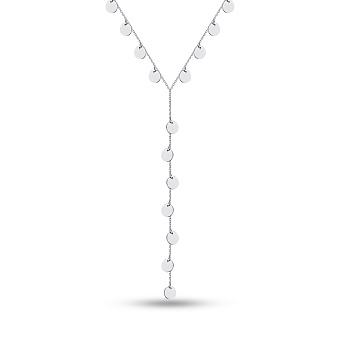 Серебряное колье Монеты (арт. 7507/1771)