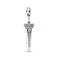 Массивный серебряный подвес Меч (арт. 7903/4471) – изображение 1