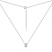 Колье из серебра с фианитом (арт. 7507/515/1) – изображение 2