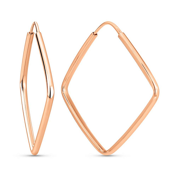 Сережки з червоного золота (арт. 109961/30) – зображення 1