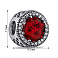 Серебряный шарм с альпинитом (арт. 7903/П5ФГ/7002) – изображение 2