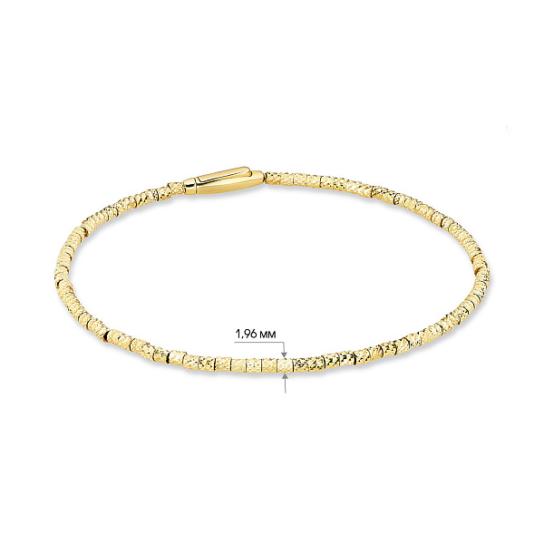 Браслет Francelli з жовтого золота (арт. 324816ж) – зображення 4