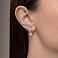 Серьги из белого золота с бриллиантами (арт. 2192172202) – изображение 2