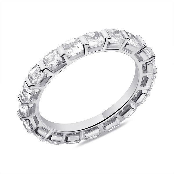 Кольцо из серебра с фианитами (арт. 7501/6575) – изображение 1