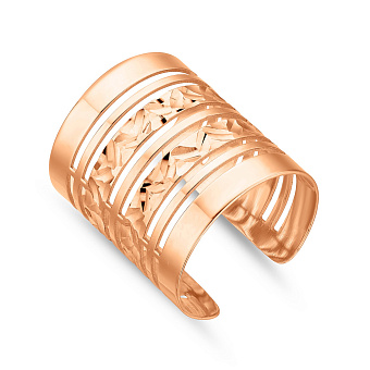 Золотое широкое кольцо (арт. 140210а)