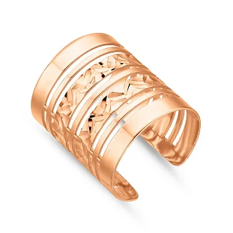 Золотое широкое кольцо (арт. 140210а)