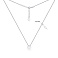 Серебряное колье без камней (арт. 7507/1132) – изображение 3