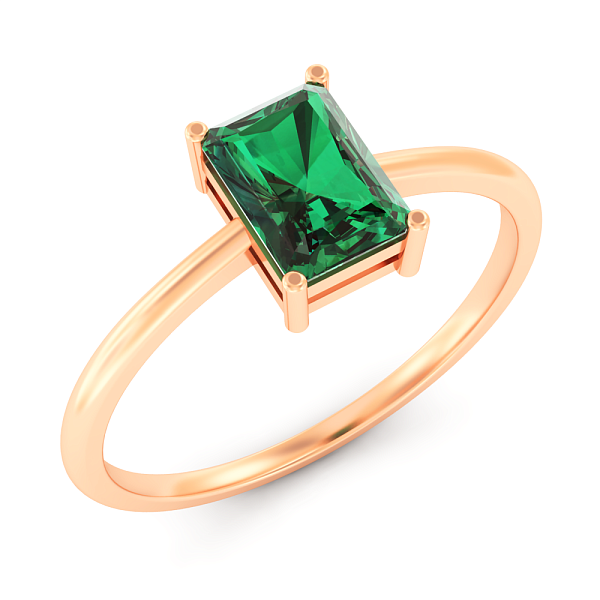 Золота каблучка з кварцом (арт. 141231Пз) – зображення 1