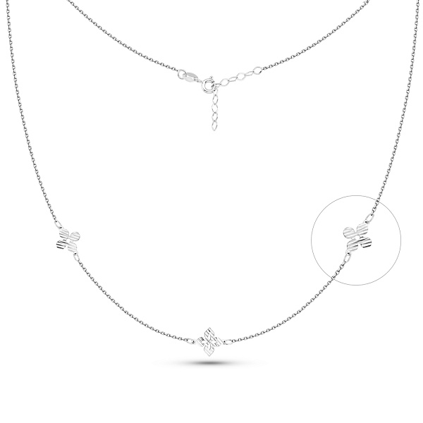 Золотое колье Клевер (арт. 352608б) – изображение 1