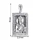 Ладанка из серебра без камней (арт. 7917/3100330) – изображение 2