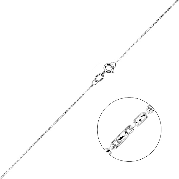 Цепочка из белого золота плетения Фантазийное (арт. ц3020603б) – изображение 1