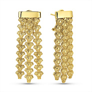 Серьги из желтого золота Francelli (арт. е1091889ж)