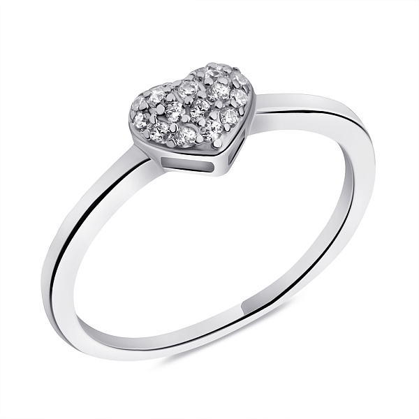 Кольцо из серебра с фианитами (арт. 7501/6583) – изображение 1