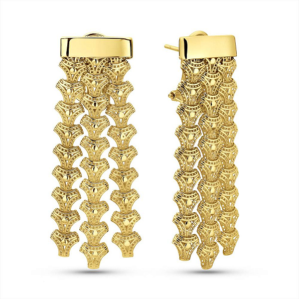 Серьги из желтого золота Francelli (арт. е1091889ж) – изображение 1