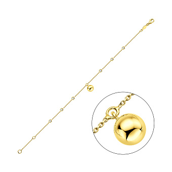 Фото Браслет из желтого золота (арт. 326728жП1)