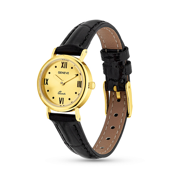 Классические часы из золота (арт. 260237жжч) – изображение 1