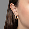 Серьги из красного золота (арт. 109427/20) – изображение 2