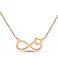 Колье Бесконечность из красного золота (арт. 352540) – изображение 1