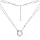 Кольє зі срібла з білими фіанітами (арт. 7507/1345) – зображення 2