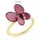 Золота каблучка «Метелик» (арт. 154711жф) – зображення 2