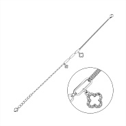 Серебряный браслет с фианитами (арт. 7509/4938)