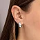 Серьги из белого золота Francelli (арт. 1091848/1б) – изображение 2