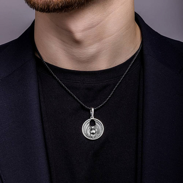 Подвес из серебра с чернением (арт. 7903/2150) – изображение 2