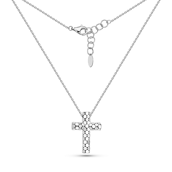 Кольє з білого золота Francelli (арт. 352688б) – зображення 2