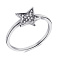 Серебряное кольцо Звезда с фианитами (арт. 7501/К2Ф/1129-16,5) – изображение 1