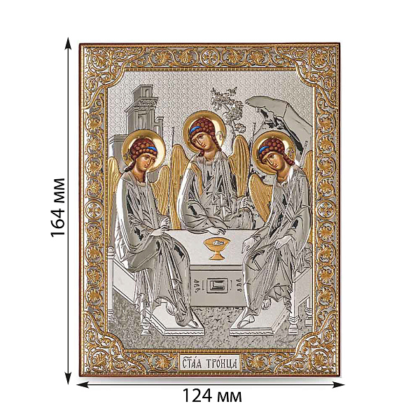 Икона Троица (арт. P-4/023G/K) – изображение 2