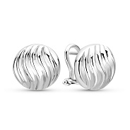 Серьги из белого золота Francelli (арт. 1091866б)