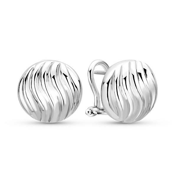 Сережки з білого золота Francelli (арт. 1091866б) – зображення 1