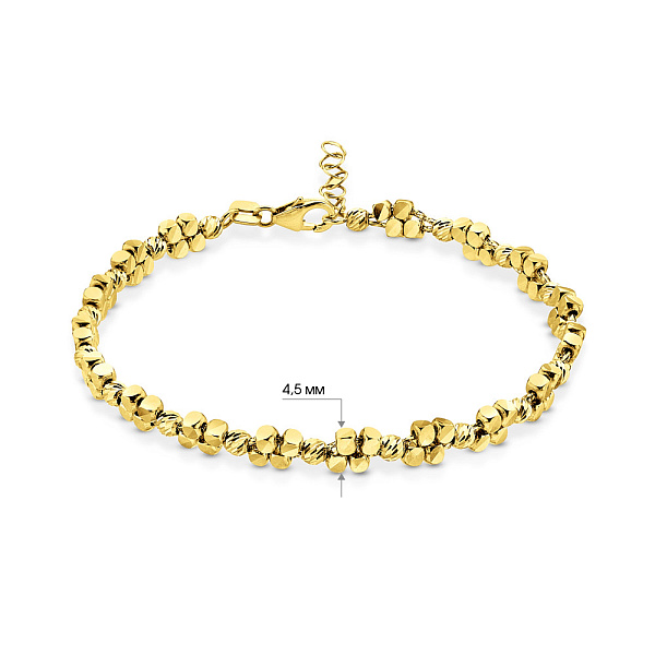 Золотой браслет Francelli (арт. 3261087ж) – изображение 4