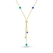 Фото Кольє Francelli з жовтого золота (арт. 352586жсбрз)