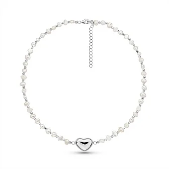 Намисто з перлин зі срібною застібкою (арт. 7507/2303жб)