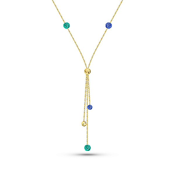 Кольє Francelli з жовтого золота (арт. 352586жсбрз) – зображення 1