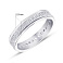 Серебряное кольцо с фианитами (арт. 7501/4394) – изображение 2