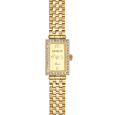 Кварцовий жіночий годинник з жовтого золота (арт. 260080ж)