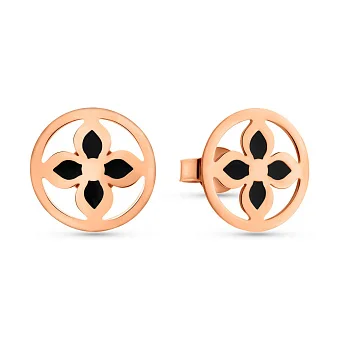 Золотые серьги-пусеты (арт. 1091290еч)