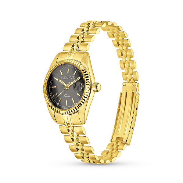 Кварцевые часы из желтого золота (арт. 260205ж) – изображение 1