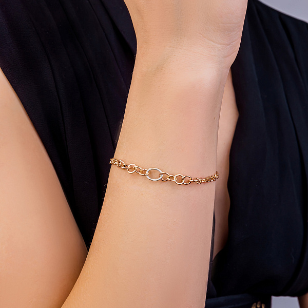 Золотой браслет (арт. 326604кб) – изображение 3