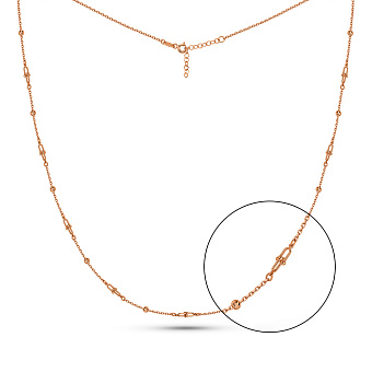 Колье из красного золота (арт. 352966)