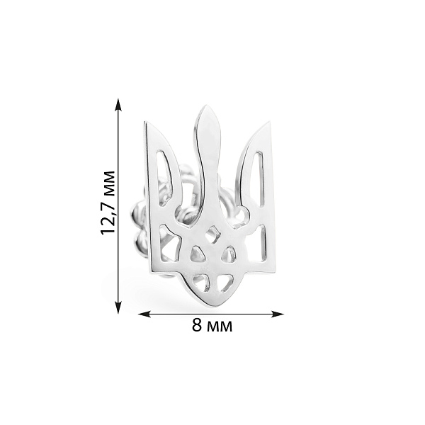 Золотий значок Герб України-Тризуб (арт. 360009б) – зображення 3