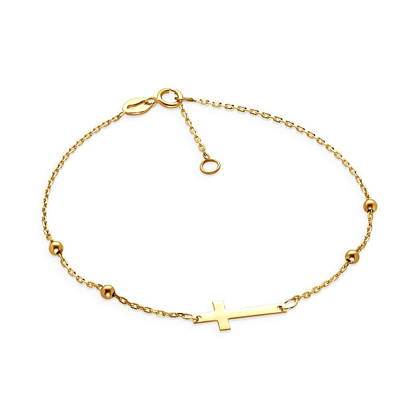 Золотий жіночий браслет на руку (арт. 323381ж) – зображення 1