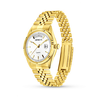 Массивные часы из золота (арт. 260182жб)