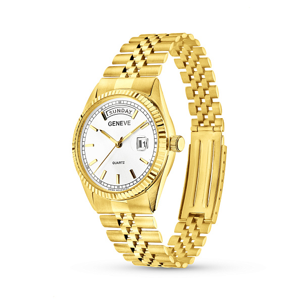 Массивные часы из золота (арт. 260182жб) – изображение 1