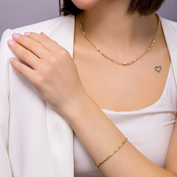 Золотой браслет Francelli (арт. 326792ж) – изображение 3